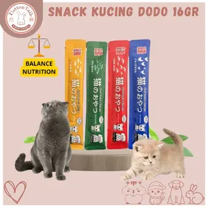 DODO CREAMY Cat Treats Snack Kucing 16gr / LIEBAO Snack Kucing Creamy DODO