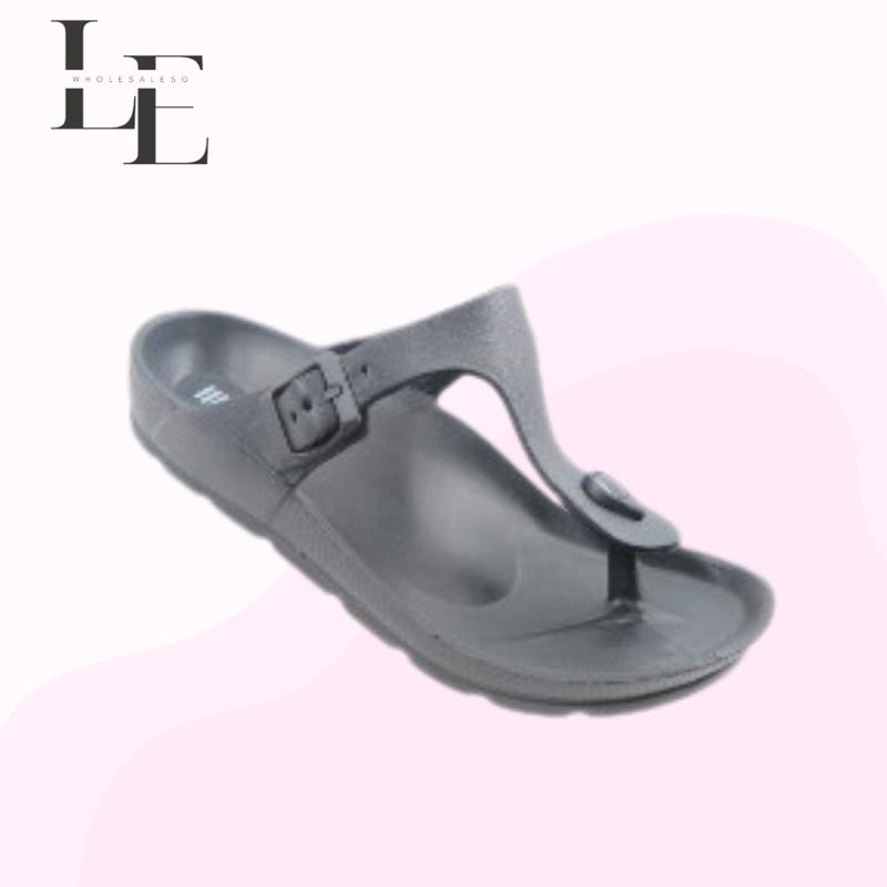 Unisex Slippers In Black Colour / Indoor and Outdoor Slipper (2127M) 1