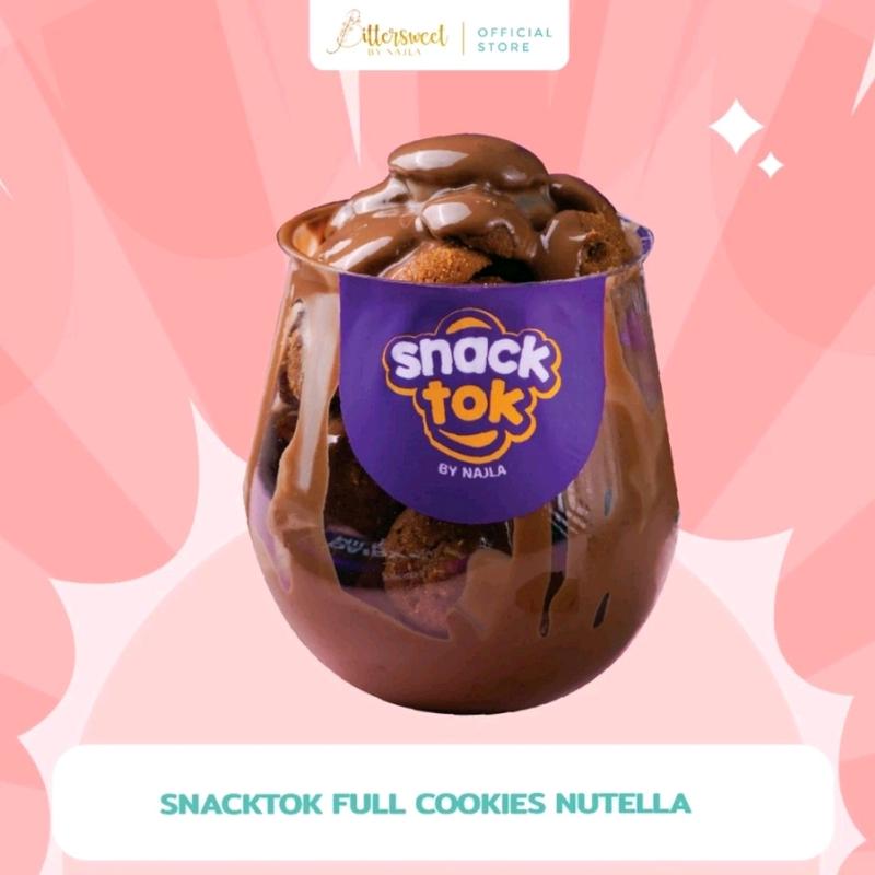 BITTERSWEET BY NAJLA - SNACKTOK FULL COOKIES READY STOCK ( MATCHA, NUTELLA, CHOCOMILKY, TIRAMISU, BABYJOY ) 2