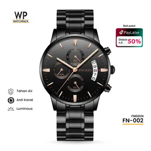 WATCHPACK FN-002 | Jam Tangan Pria Asli Tahan Air Kronograf Aksesoris Arloji Watches Cowok WATCHPACK FN-002 | Jam Tangan Pria Asli Tahan Air Kronograf Aksesoris Arloji Watches Cowok