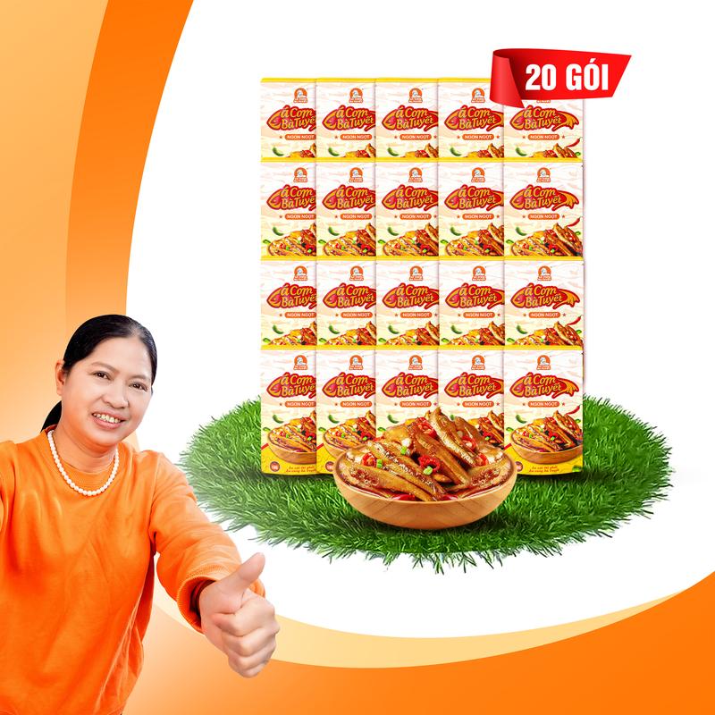 COMBO 20 CÁ CƠM NGON NGỌT - ĂN CÙNG BÀ TUYẾT