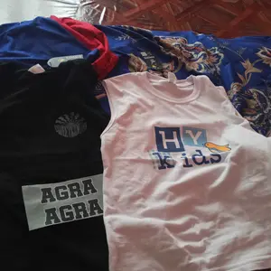 [Free Stiker Nama] Kaos Anak Singlet Kutung Motif Hykids Basic untuk usia 1-12 Tahun Laki-laki dan perempuan