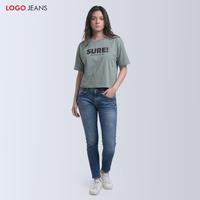 Gambar Logo Jeans Kaos Wanita Talia Green 12775L4DE - S dari Logo Jeans Kota Bandung 4 Tokopedia