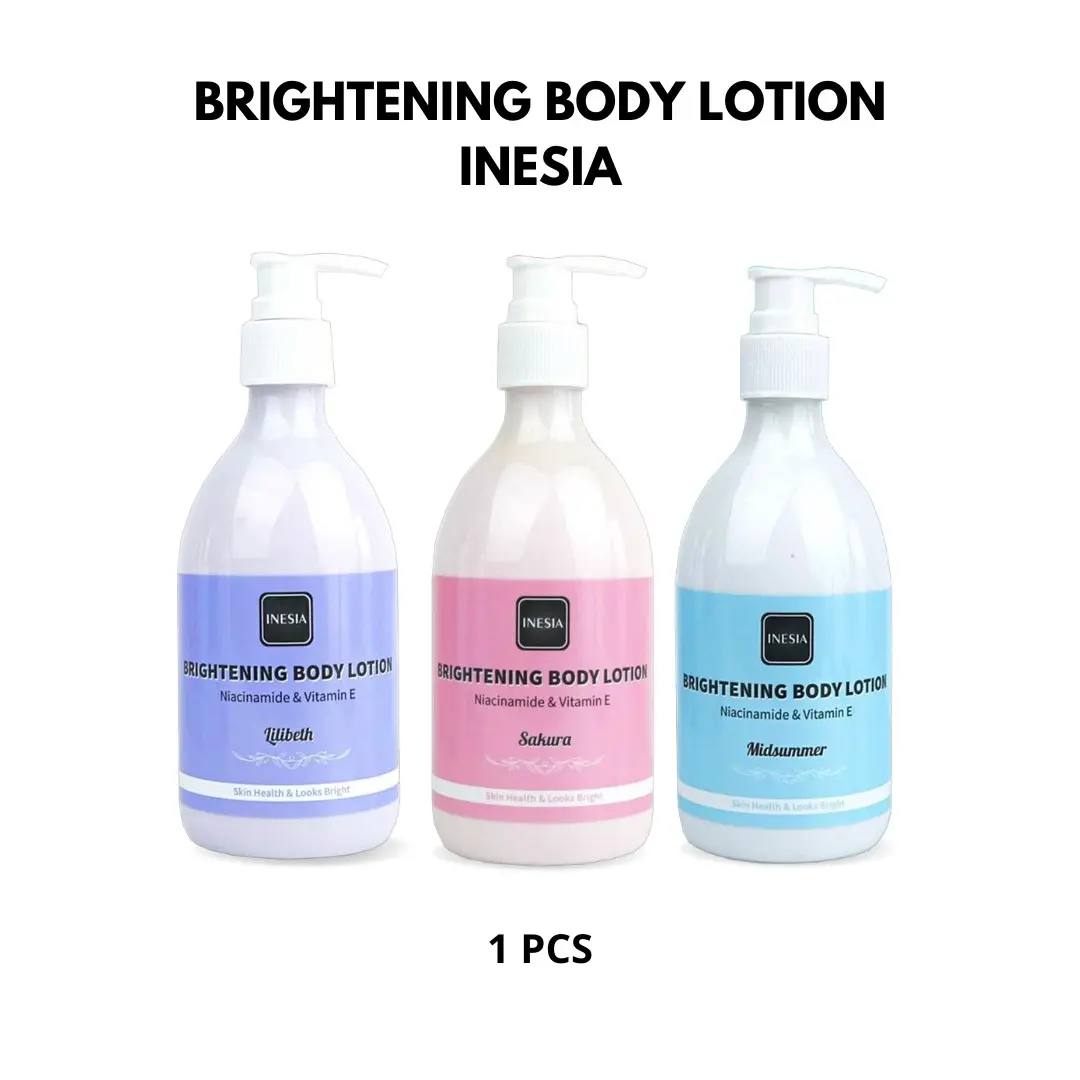 BRIGHTENING BODY LOTION INESIA ORIGINAL BPOM