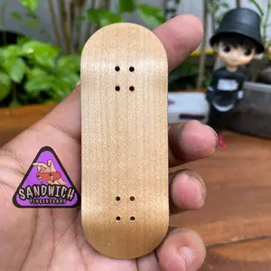 SANDWICH 5PLY - Popsicle Shape Blank Deck Fingerboard
