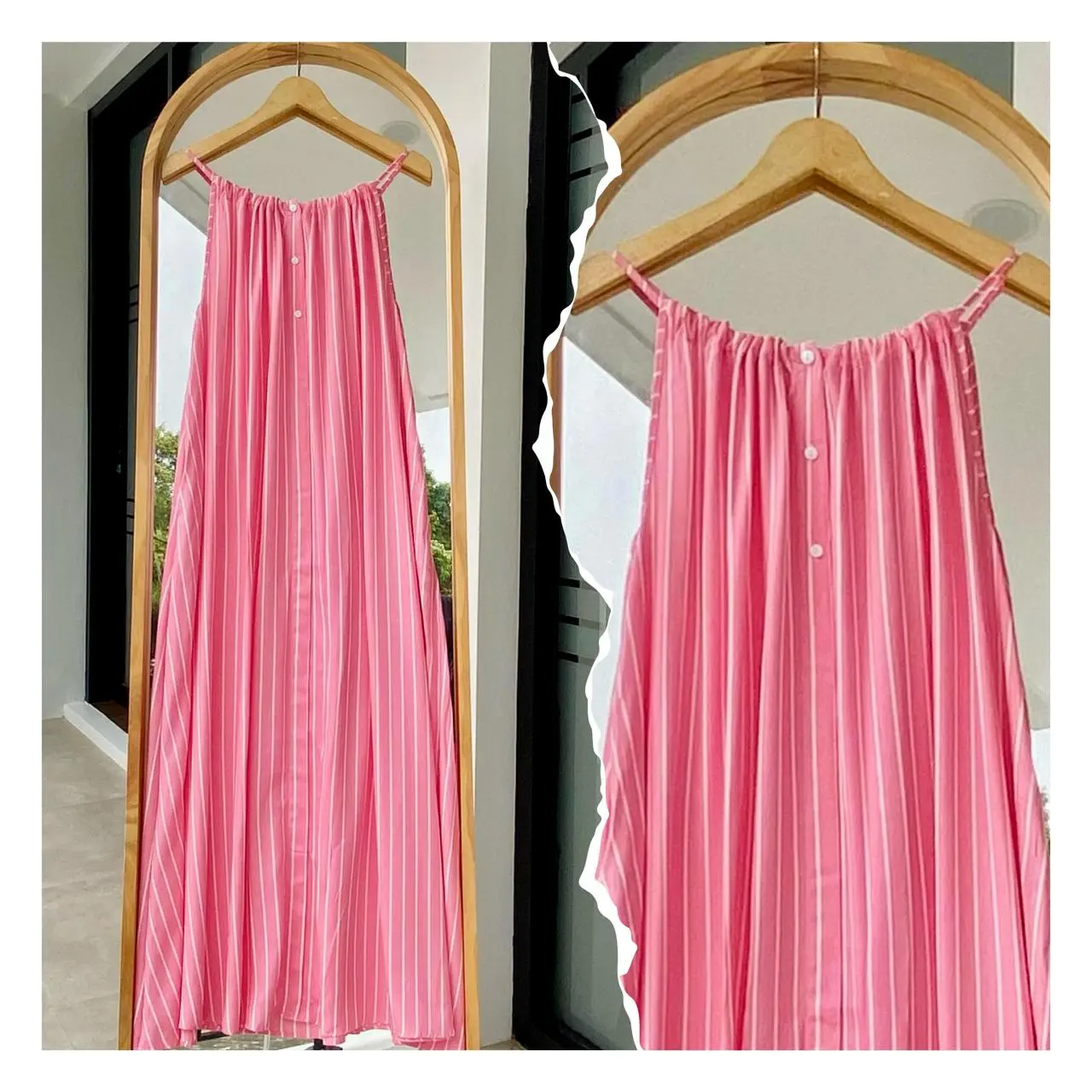 Lily Dress Rayon Premium Jumbo Wanita Busui Friendly Panjang Nyaman Lembut