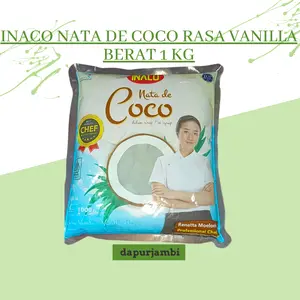 INACO NATA DE COCO RASA VANILLA BERAT 1KG