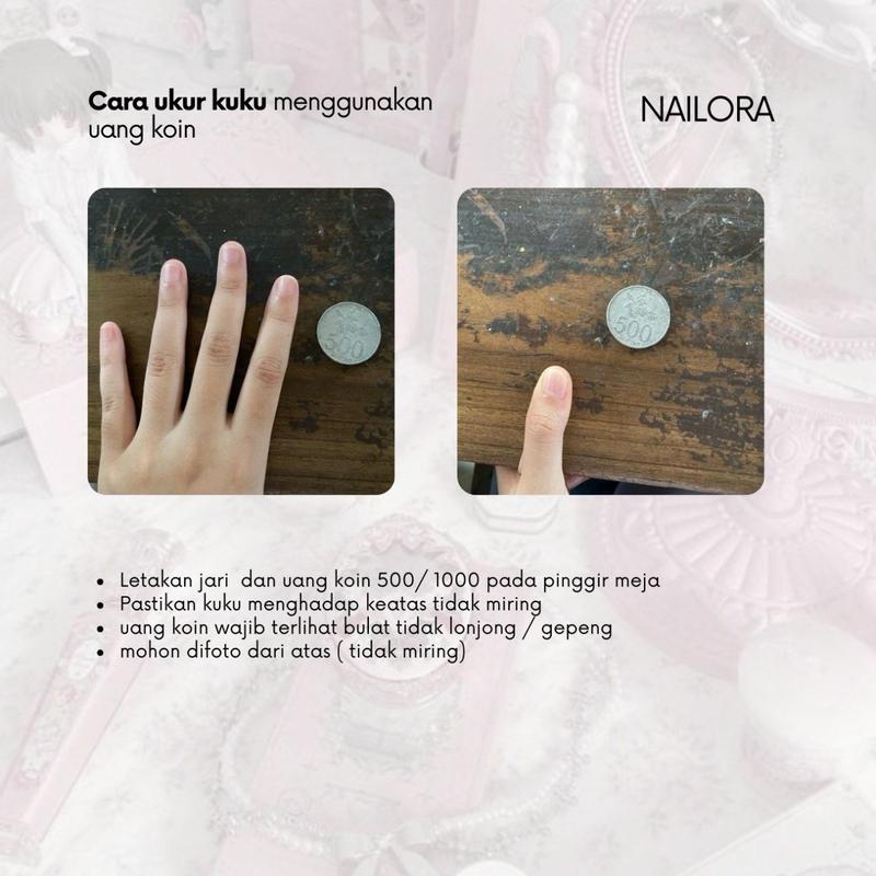 Kuku palsu Costume Design By NAILORA untuk Art Nail - Model 1