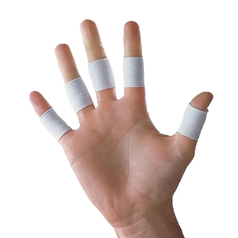 Finger Support Futsal Voli Basket - Pelindung Jari Tangan Deker Karet Jari Elastis 5