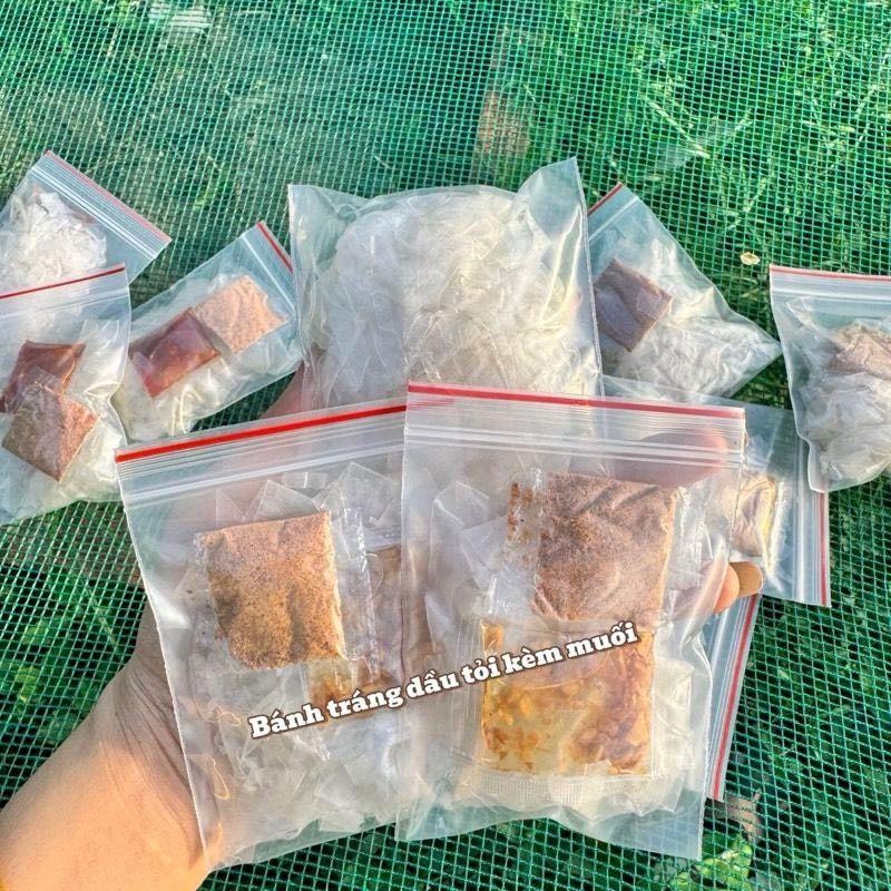 Bánh Tráng mini ( bánh ria dẻo tặng sốt tắc  ) ăn vặt Food 2