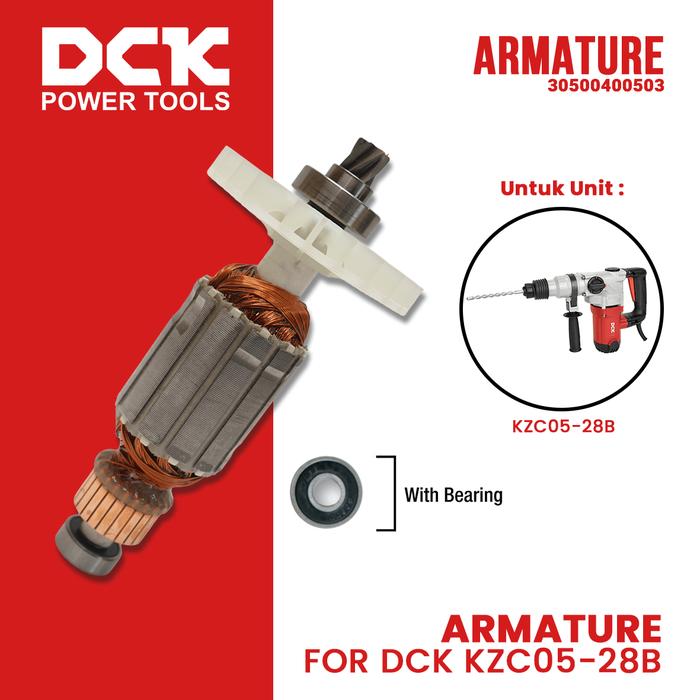 Gambar Armature/Angker untuk Rotary Hammer KZC/DZC/AZC05-28B dari DCK Power Tools Indonesia Kota Administrasi Jakarta Barat Tokopedia
