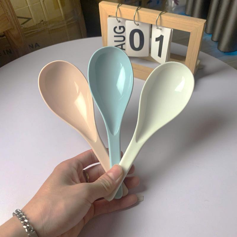  Combo 3 muỗng múc canh thìa xới cơm nhựa Việt Nhật chất liệu an toàn cho sức khỏe My Home DN407 