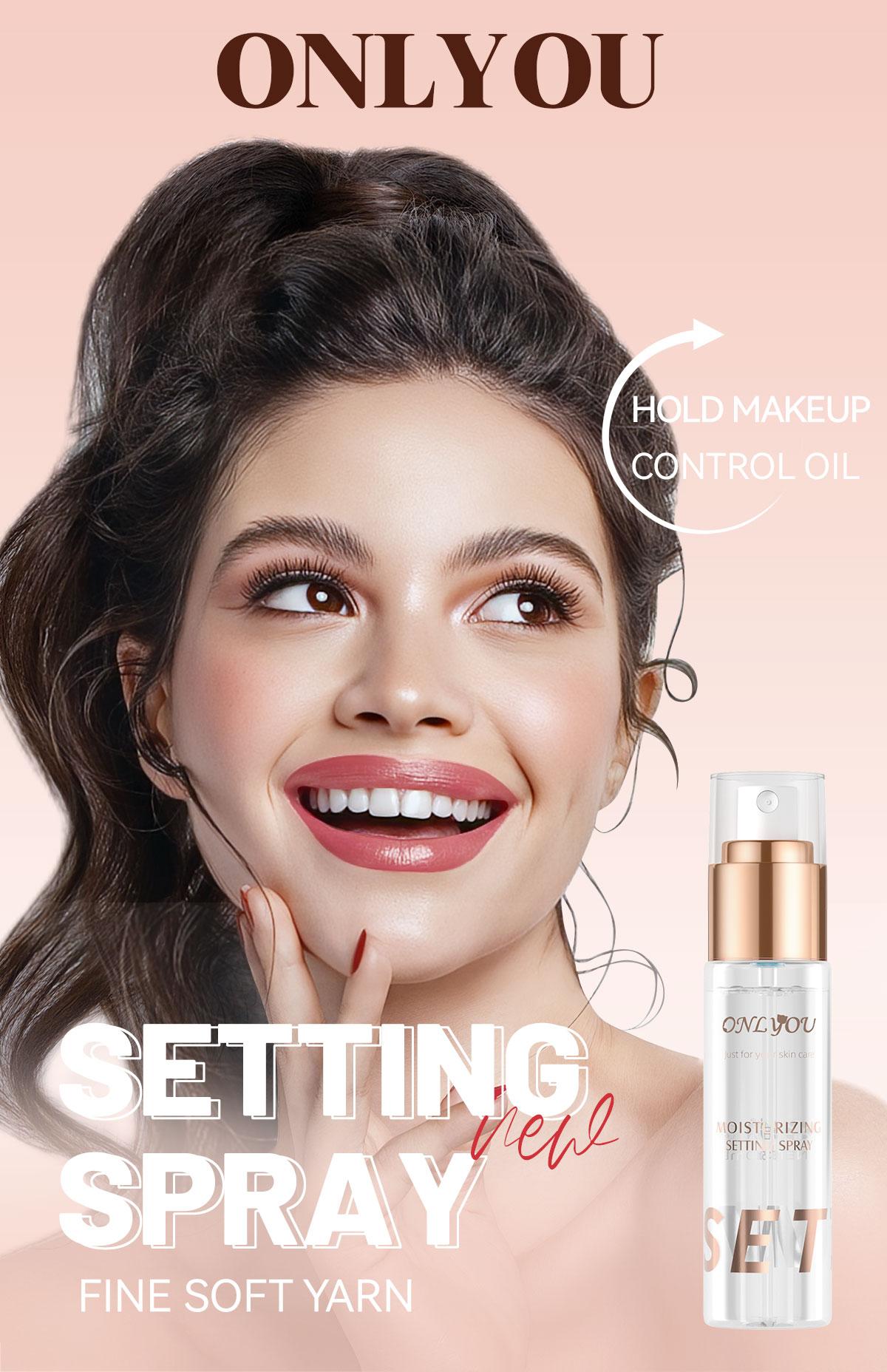 【COD】ONLYOU Makeup Fixing Spray RefreshingMallMoisturizing Non-Sticky Makeup Repair LongLasting