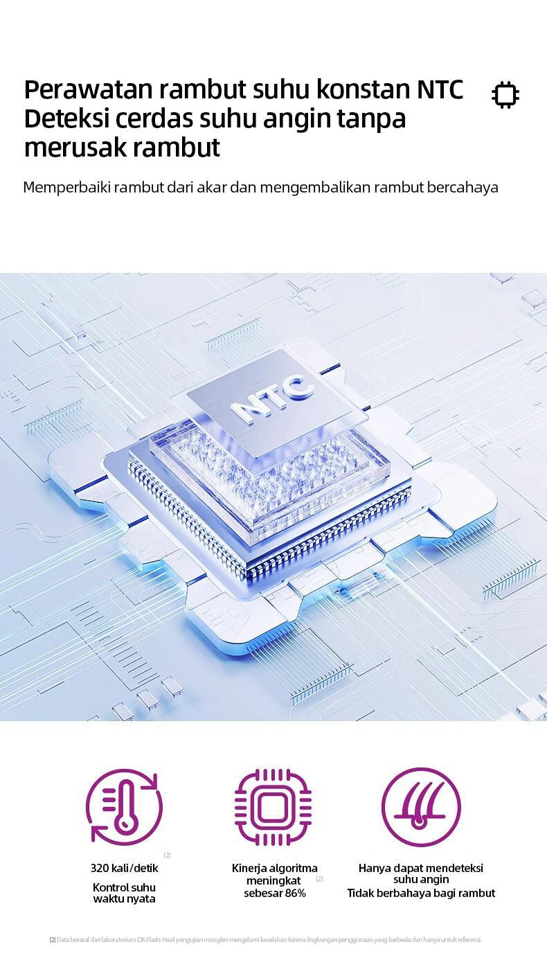 【COD Dr Flash】 ion negative Pengering Rambut Dryer 110.000 Putaran Kecepatan Tinggi - Hairdryer 1600w 5 1 hair 【COD Dr Flash】 ion negative Pengering Rambut Dryer 110.000 Putaran Kecepatan Tinggi - Hairdryer 1600w 5 1 hair