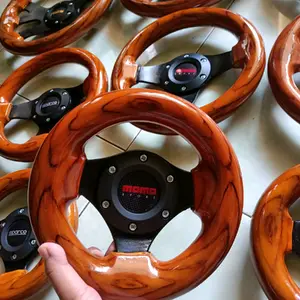 SETIR KECIL UKURAN 8Inch Motif Kayu Steering wheel Woods