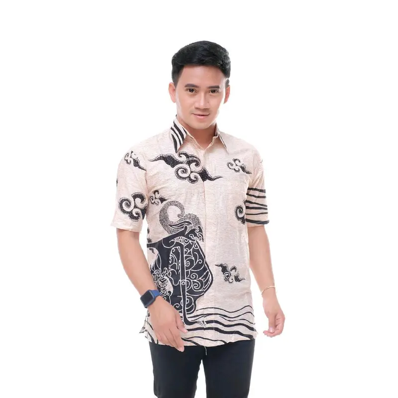 Kemeja Pria Batik Lengan Pendek 7