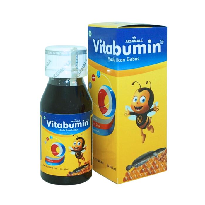 Gambar Vitabumin Madu Albumin Anak Ekstrak Ikan Gabus Suplemen Nafsu Makan Anak 60 ml dari Herbal Healing Indonesia Kota Administrasi Jakarta Timur Tokopedia