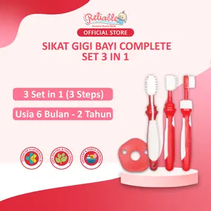 Reliable Sikat Gigi Bayi Training Tootbrush Step 123