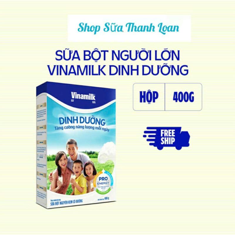 [Vinamilk] Sữa Bột Vinamilk Nguyên Kem Hộp Giấy 400g - ShopSuaThanhLoan2.