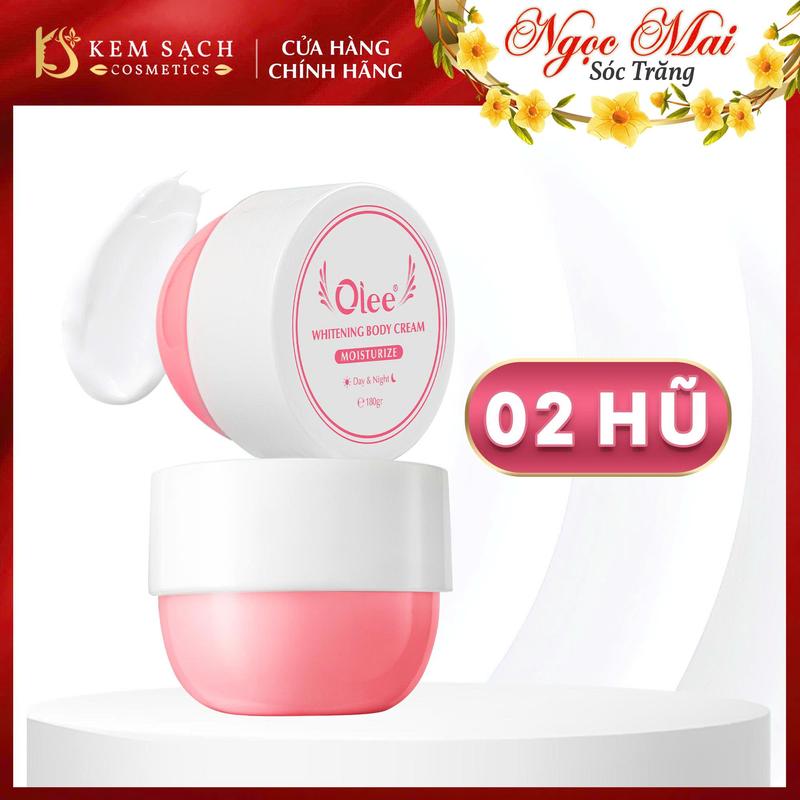 DƯỠNG TRẮNG BODY HỒNG 2 HỦ