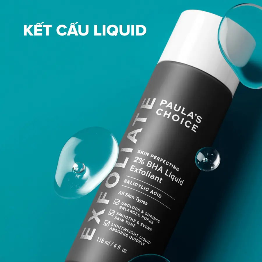 Tẩy tế bào chết hỗ trợ làm sạch sâu Paula's Choice Skin Perfecting 2% BHA Liquid Exfoliant 118ml 2010 | BigBuy360 - bigbuy360.vn