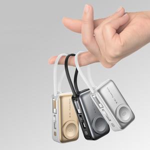 5000mAh 3in1 ミニモバイルバッテリー、デュアルType‑Cポート、ユニバーサル互換性、ポータブル充電器、折りたたみスタンド、iPhone・Android・AirPods・Apple Watch対応