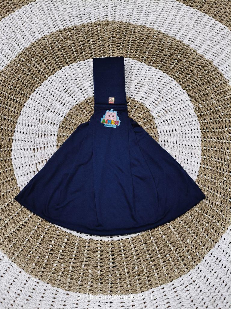 Gendongan Bayi Geos Busa Terbaru Motif Kombinasi Motif Polos Samping Baby Premium Anti Pegal Ekonomis Instant Strap Bunda ALL Siz