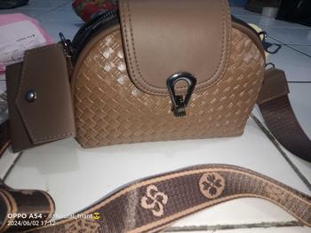 Product Review of SAMDESHOP Ghina - Singbag Wanita Tiga Ruang Luas Muat Banyak , Tas  Wanita Kekinian from N**a 1