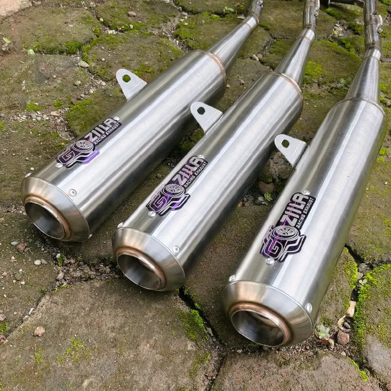Knalpot Standar Racing Jupiter Z, Jupiter Z1, Vega R, Vega ZR Suara Ngebass - Motorcycle 2