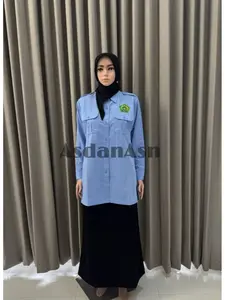 (NEW) TUNIK KEMENAG WANITA WARNA BIRU TERBARU 2025
