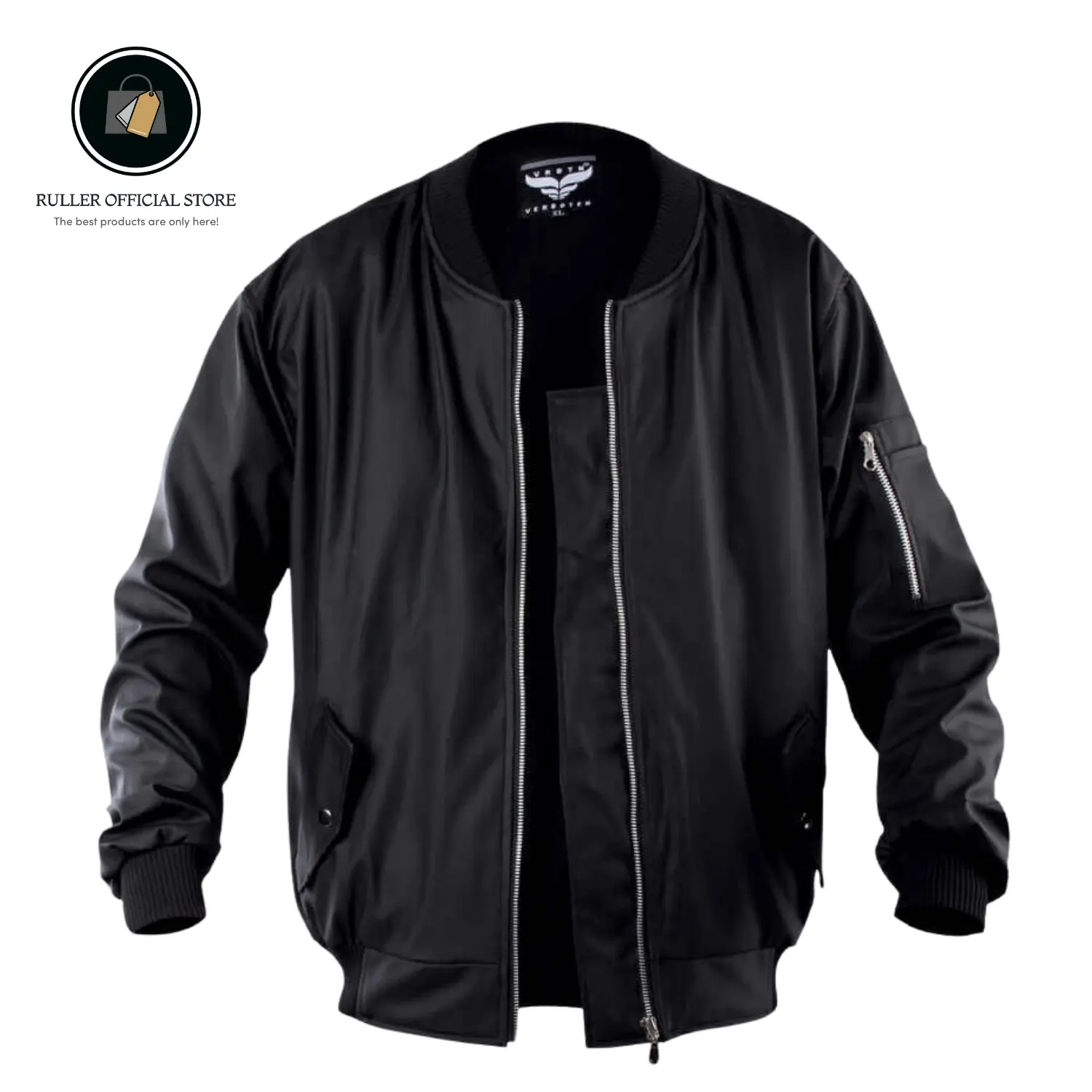 Jaket Pria Model Bomber Bahan Taslan Waterproof Anti Air