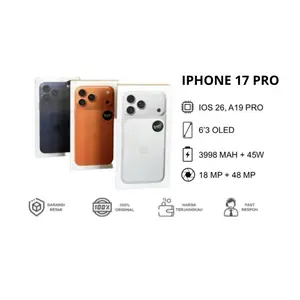 Apple iPhone 17 Pro 256GB | 512GB | 1TB Garansi Resmi