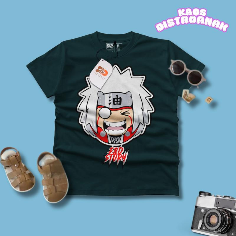 Baju Kaos Distro Anak Santai Bahan Katun 30s Usia 4-12 Tahun Cotton Laki-Laki Perempuan Motif Fashion atasan 6-7 tahun - Premium Cotton 30S 5
