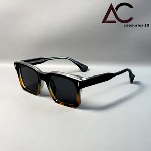 [ NEW ] Kacamata Hitam Sunglasses 1048 Lensa Anti Silau Anti UV-400 Protection - Kacamata Pria dan Wanita Unisex Kekinian - Kacamta Fashion Terbaru - Kacamata Gaya Kekinian - Kacamata Hitam Fullset