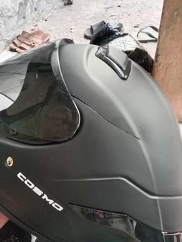 Product Review of HELM HALF FACE HKM COSMO TERBARU FREE SPOILER HELM DEWASA PRIA WANITA SNI KEKINIAN BISA COD MURAH from a**y 1