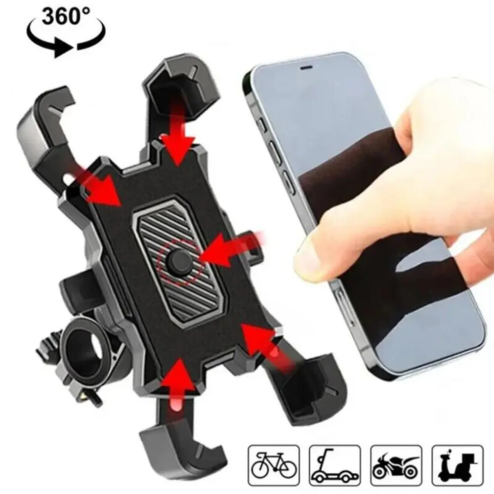 ID-Apexride Stand Phone Holder HP Motor Pegangan Penyangga Hp Di Motor Sepeda