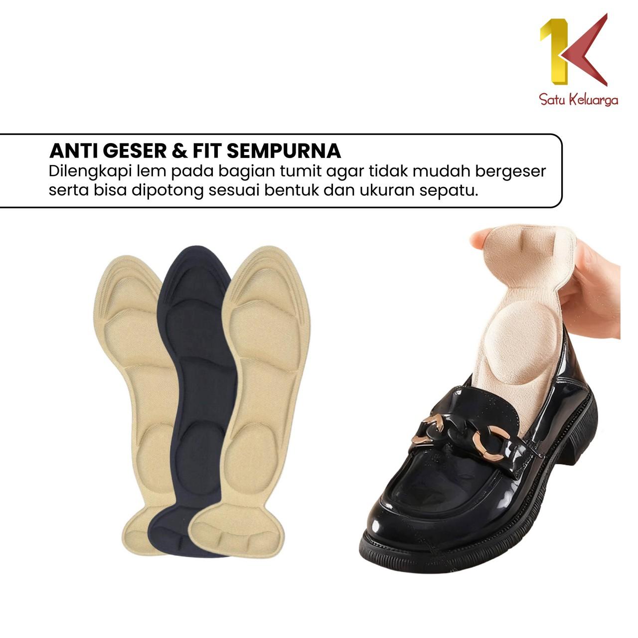 [COD] SK C1407 Insole 4D Anti Lecet Wanita Bantalan Sepatu Heels Super Empuk
