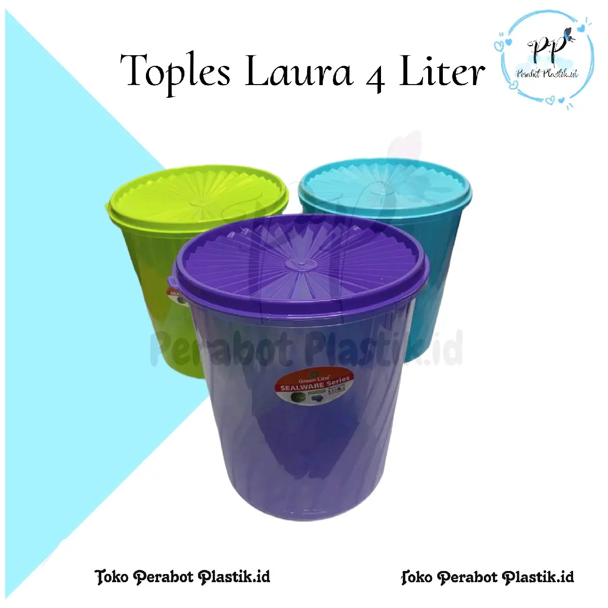 Toples 4 Liter Sealware Laura 4 kg Plastik