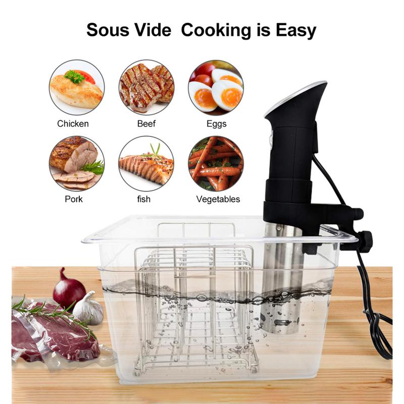 VamsLuna - Geïsoleerde Waterbak Met Deksel - Sous Vide Koker - 11L VamsLuna - Geïsoleerde Waterbak Met Deksel - Sous Vide Koker - 11L