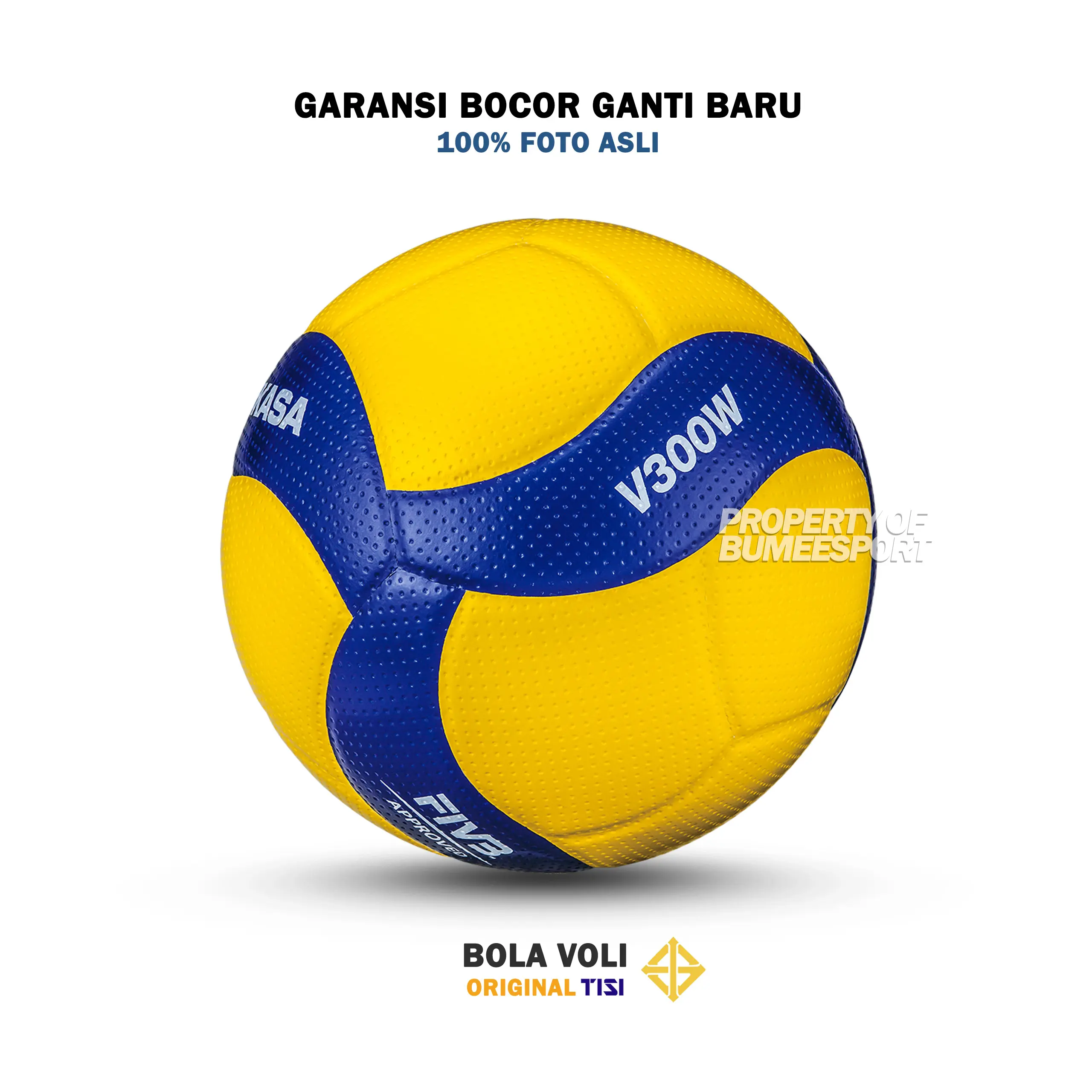 BOLA VOLI Mikasa V300W MG2200 | Mikasa Original | Bola Volley Voly Murah Gratis Pompa Pentil | Indoor Outdoor