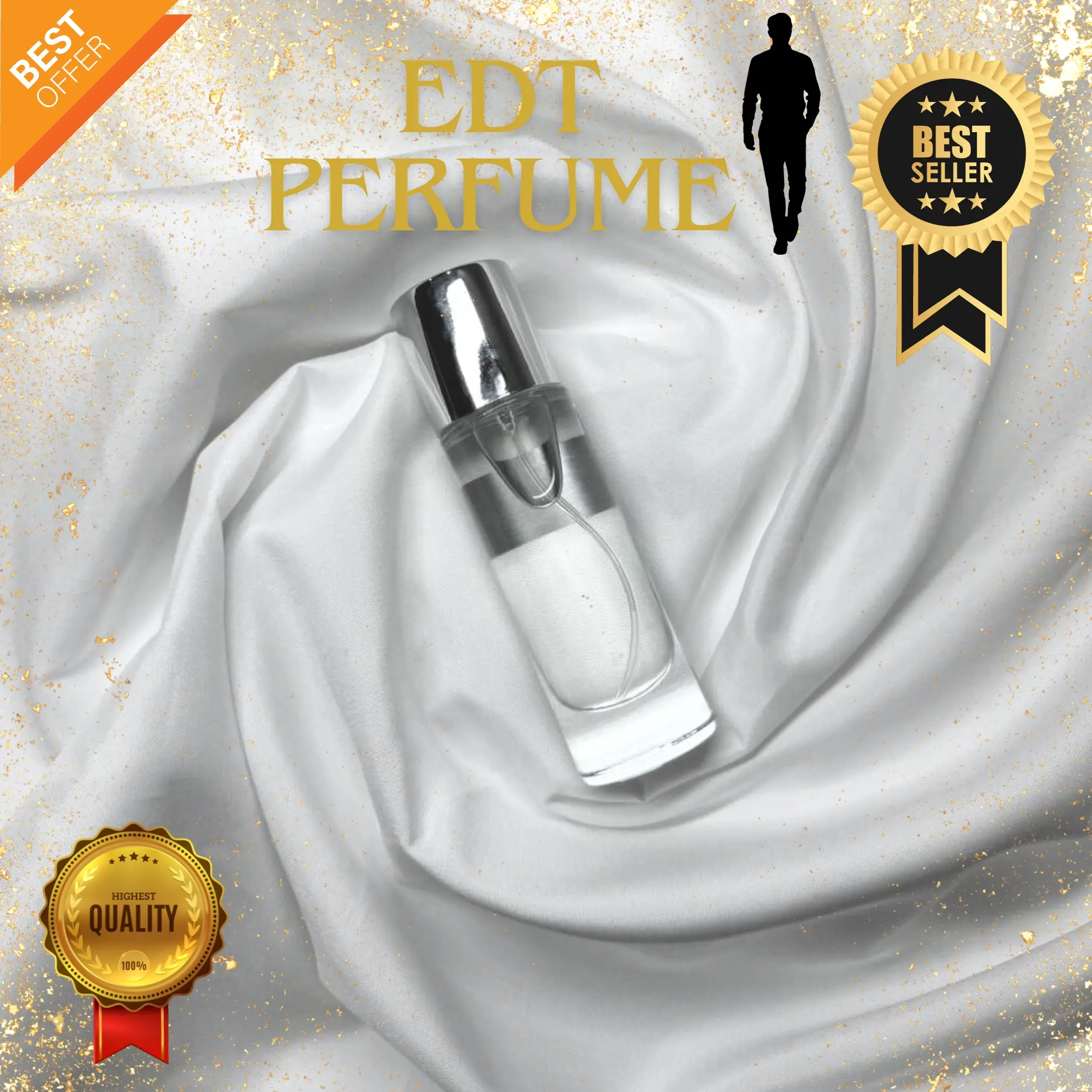 1) PERFUME 35ML EDT HIGH QUALITY MEN Murah Viral Bandung Borong Tahan 72 Jam Wangi Fresh Woody Floral