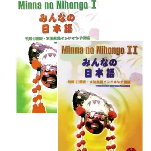 Minna no nihongo Shokyu I&II versi bahasa indonesia