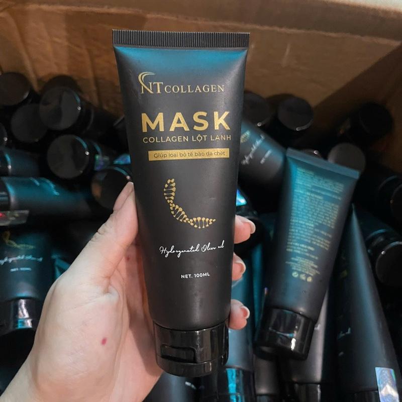 Mask Lột Men Lạnh Colagen ( Chính Hãng ) Hỗ Trợ Sáng Da Mềm Da Xài cho Mặt và Body Làm Đẹp Da 100ML