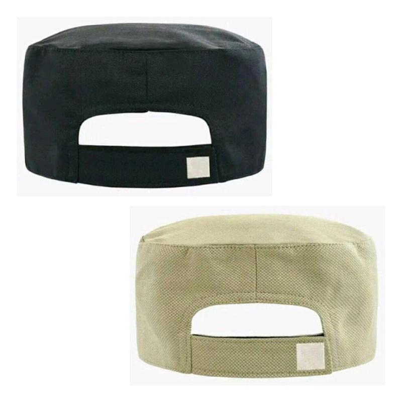 Topi chef koki peci chef waiters hotel bahan katun 0