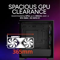 Gambar Cooler Master ELITE 302 SERIES - High Airflow MESH Tempered Glass Compact Mini Tower m-ATX Gaming Case | 302 I 302 LITE | - 302 LITE - Black  dari Duta Mandiri Infokom Kota Administrasi Jakarta Pusat 3 Tokopedia