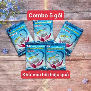 (Combo 5 gói) Men Xử Lý Bể Phốt Dragon - Bột Thông Bồn Cầu -  Khử Mùi Hôi - Phòng Tắc Nghẽn - Vĩnh Viễn Không Phải Hút Bể Phốt Làm Sạch