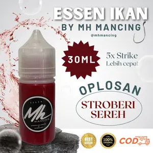 essen ikan lele aroma stroberi sereh 30ml
