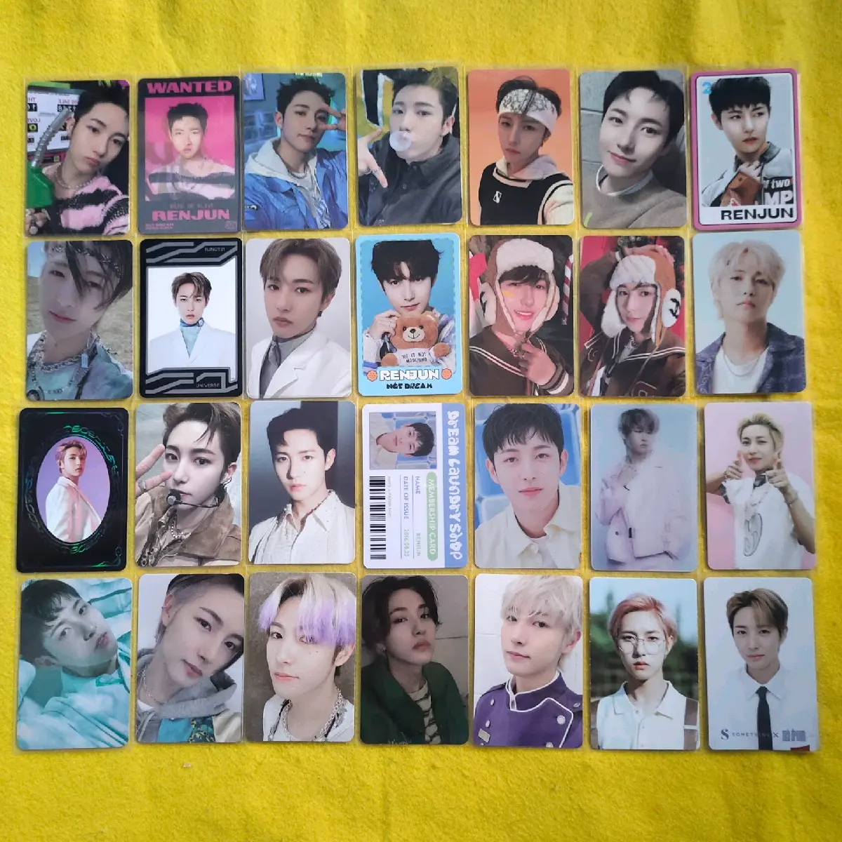 PC OFFICIAL RENJUN NCT PHOTO CARD