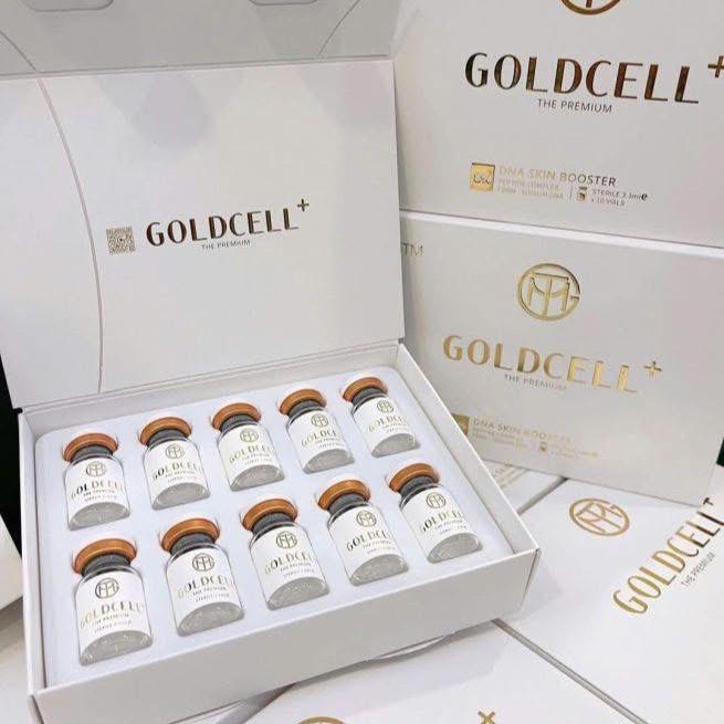 [Chính hãng] Tinh chất căng bóng DNA cá hồi Gtm Gold Cell 8% - 1 hộp 10 lọ