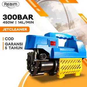 Reaim Jet Cleaner 600W Alat steam cuci motor & mobil Jet Cleaner High Pressure Mesin Cuci Steam Mobil dan Motor